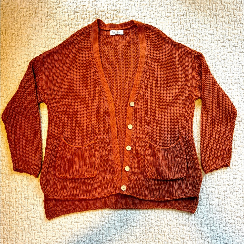 Peach Love Boutique Cardigan